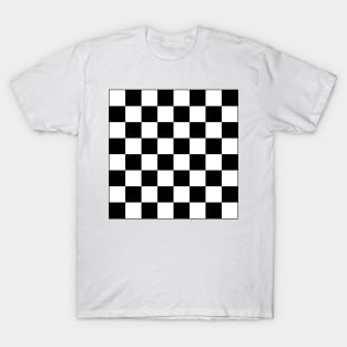 Checkered Pattern | Chessboard Pattern T-Shirt